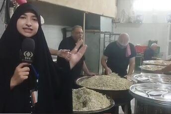 طعم گوارای نذری و عزاداری  سیدالشهدا(ع)