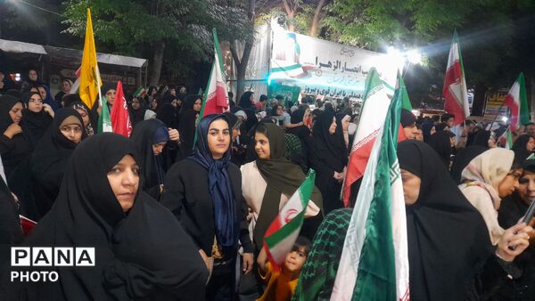 خرم آباد در عید غدیر صحنه‌ای باشکوه از وحدت و ولایتمداری خلق کرد