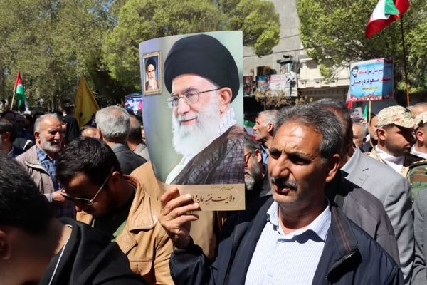 راهپیمایی مردم و مسئولان شهریار به دفاع از مردم غزه در روز قدس 