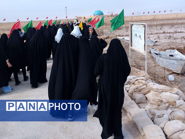 اردوی راهیان نور دختران دانش‌آموز قم