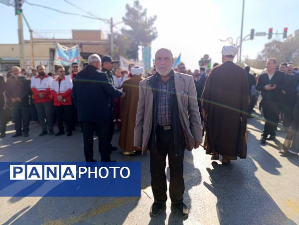 راهپیمایی روز ۱۳ آبان در شهرستان سملقان