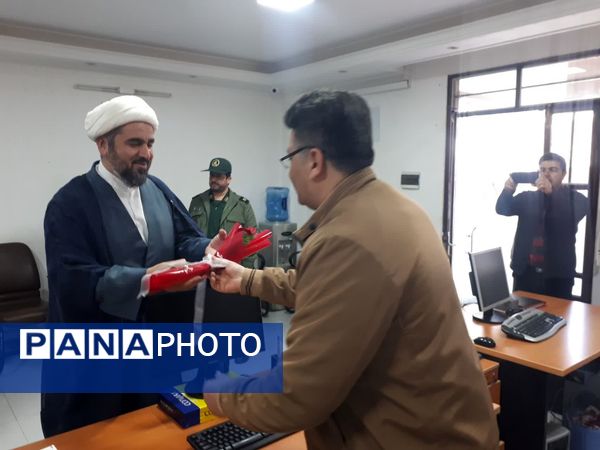 دیدار فرماندار شهرستان سملقان با رئیس بنیاد شهید به‌مناسبت گرامیداشت روز شهدا