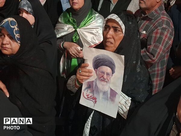  هفتاد و چهارمین شب عاشورایی مردم غیور نیشابور در بلوار فضل