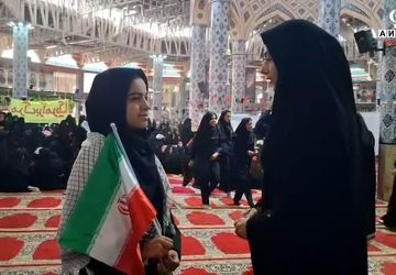 راهپیمایی پرشور ۱۳ آبان در شهرستان اردکان