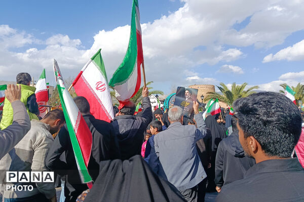 مراسم بیعت با سومین رهبر انقلاب در شیراز 