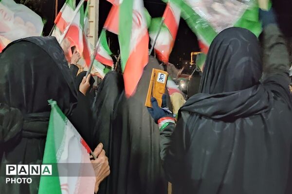 هجدهمین شب از اجتماعات خیابانی در شهر بار نیشابور