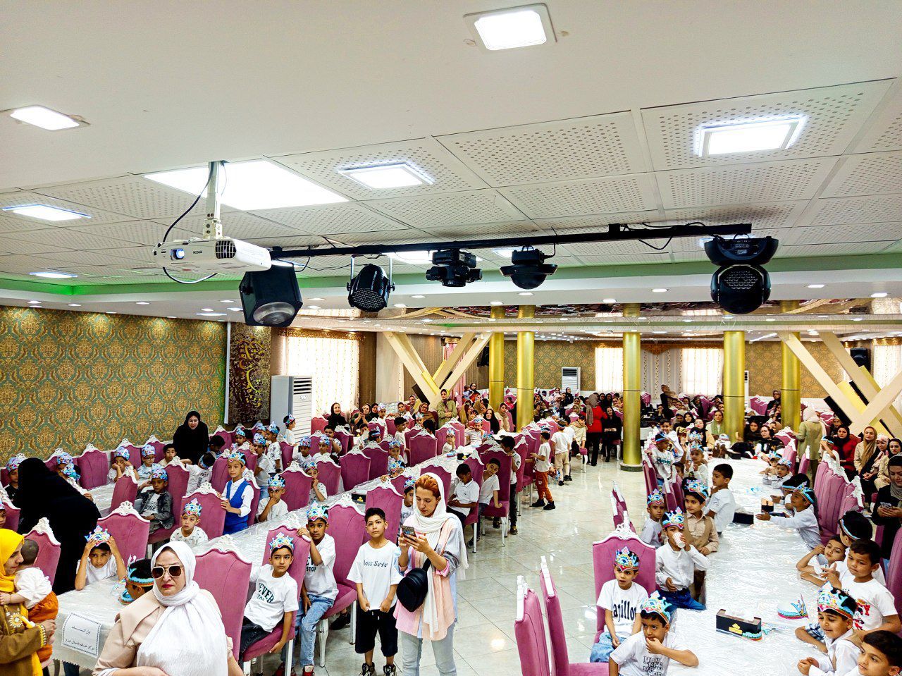 جشن الفبا دانش آموزان دبستان دوره اول فرهنگ 