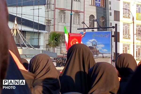 اجتماع مردم رباط‌کریم در سوگواری رهبر معظم انقلاب
