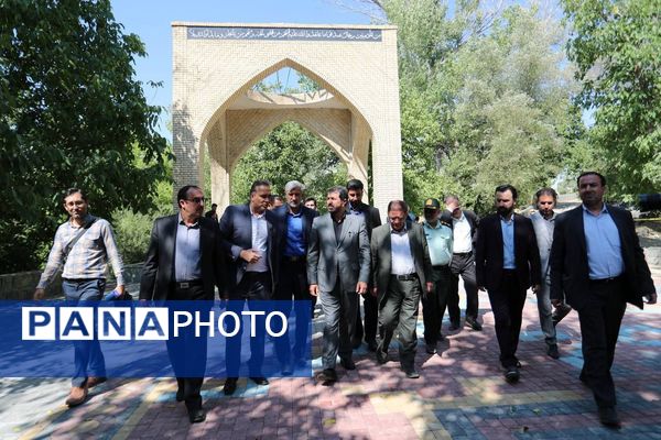 بازدید میدانی استاندار همدان از سد مخزنی خرم‌رود تویسرکان