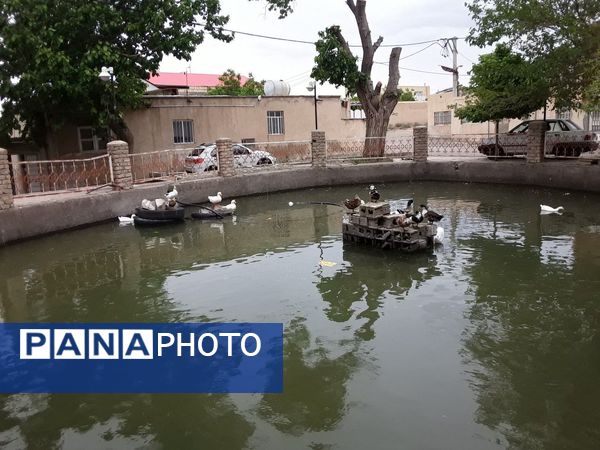 اردوی علمی‌تفریحی دانش‌آموزان دبیرستان میعاد قم در شهر کهک