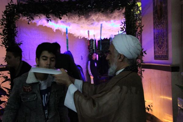 مراسم اعتکاف در مسجد سیدالشهداء رباط‌کریم