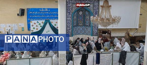 دانش‌آموزان اقبالیه معتکف شدند