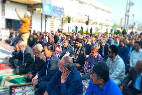 اقامه نماز عید سعید فطر در باشت
