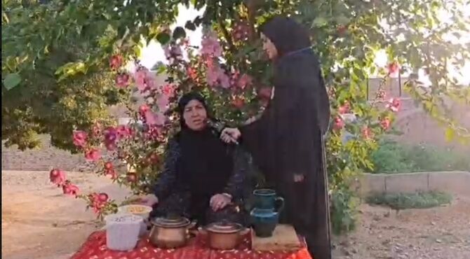 گزارش خبرنگار پانا از عزاداری ماه محرم در روستای «چپ چپ»