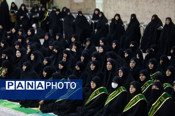 آیین خطبه خوانی خادمان حرم حضرت معصومه(س) به مناسبت روز قم