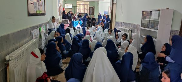 جشن روز معلم در مدرسه شهید احمد خاقانی شیروان