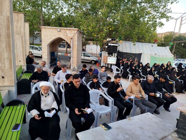 مراسم دعای استغاثه در شهرستان هوراند