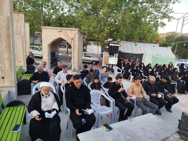 مراسم دعای استغاثه در شهرستان هوراند