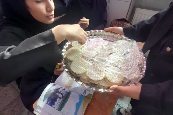 مراسم عزاداری بانوی کوثر در دبیرستان تربیت اسلامشهر