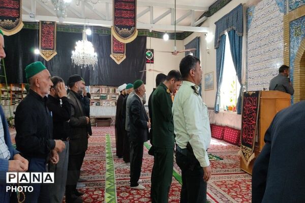 اقامه نماز عبادی سیاسی جمعه در نخستین روز از ماه محرم، مسجد جامع شهر بار