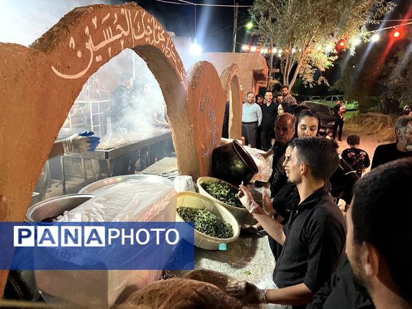 عزاداری دلسوختگان حسینی در روستای کرسگان