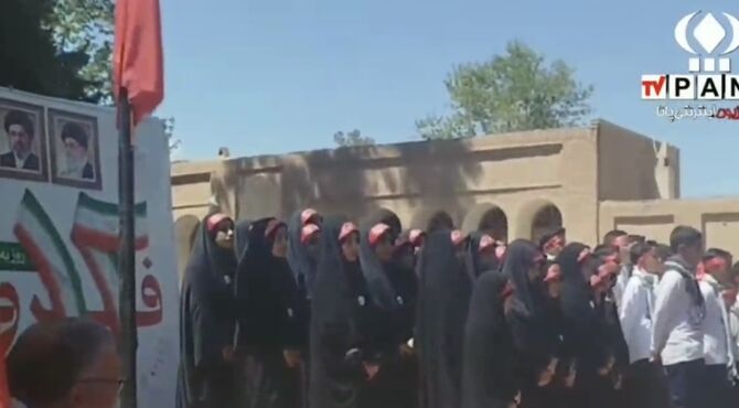 حماسه حضور مردم ماهان در روز 12 فروردین 