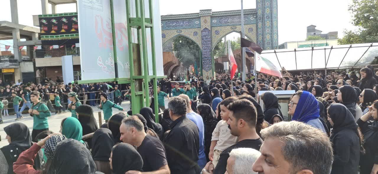 تاسوعای حسینی در شهرستان آمل