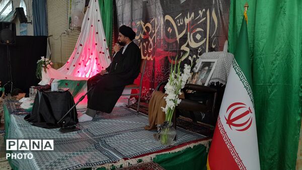  مراسم باشکوه شیرخوارگان حسینی در مسجد جامع درگزین