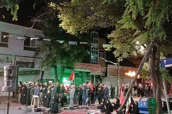 باخرز در شب ۱۶۷ ، روایت اتحاد مردم کشور دوست در تجمعات شبانه