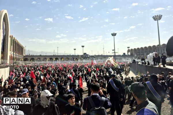 دومین روز مراسم بدرقه و وداع با رهبر شهید مقاومت