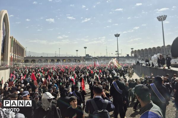 دومین روز مراسم بدرقه و وداع با رهبر شهید مقاومت