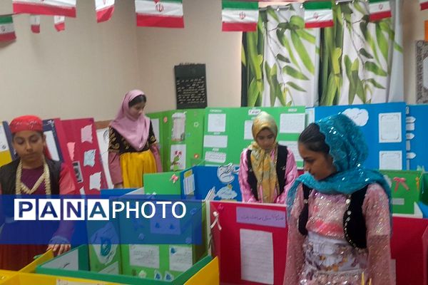 برپایی نمایشگاه طرح جابر در مدرسه حسنا بهارستان‌۲