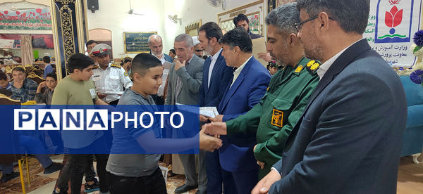 اختتامیه مسابقات قرآن دانش‌آموزان پسر در جعفرآباد قم