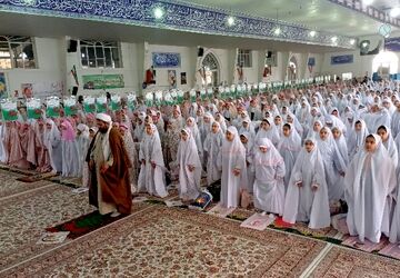جشن تکلیف نوگلان زندگی به بوستان بندگی