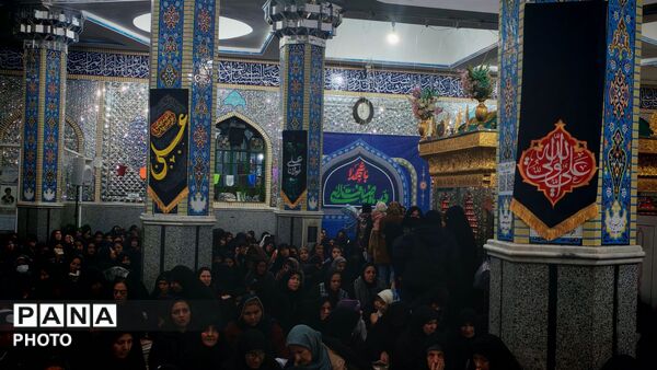  مراسم احیا در شب بیست و سوم قدر در بی بی شطیطه نیشابور 