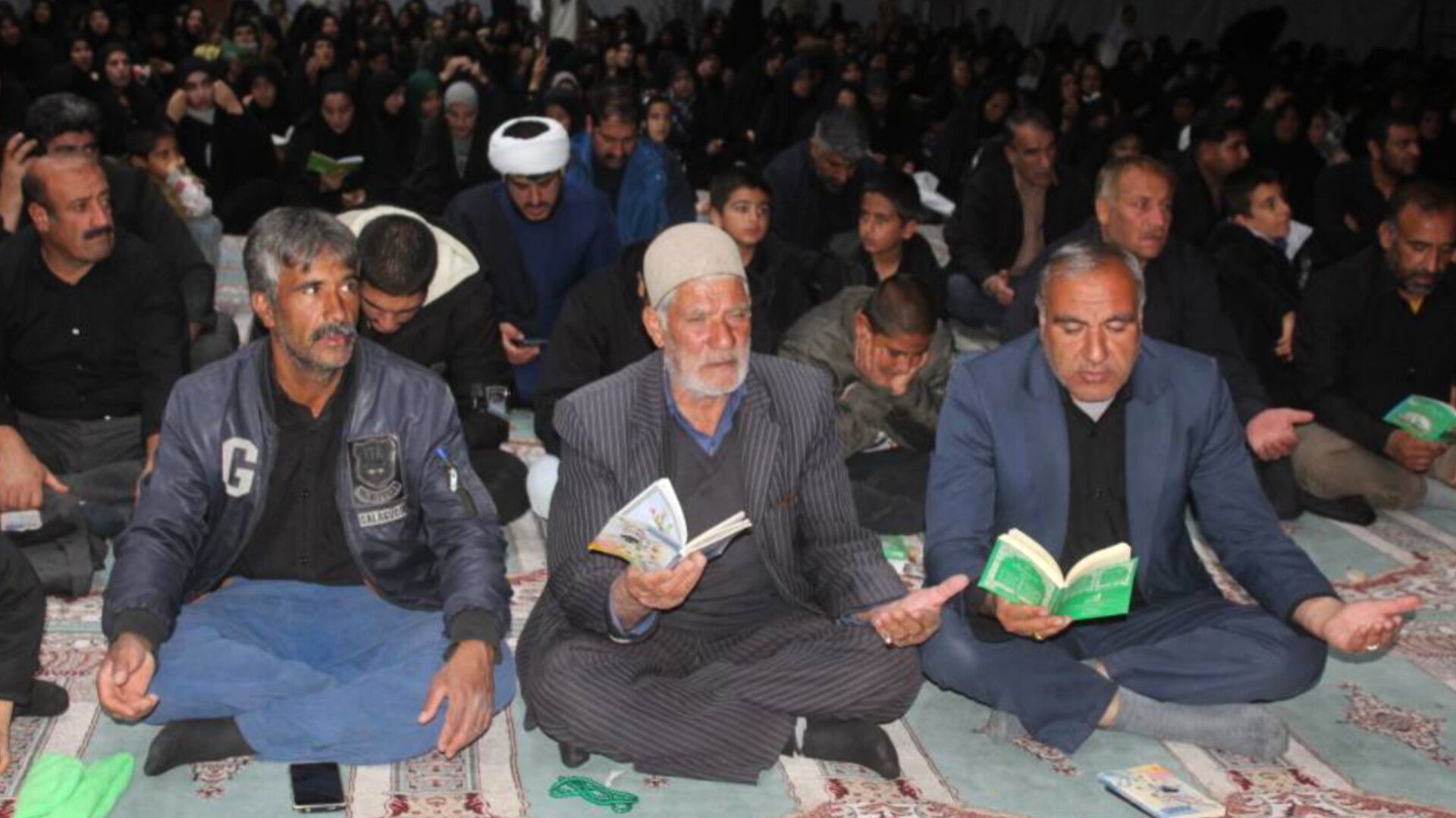 آیین پرفیض شب بیست‌ویکم ماه رمضان در مصلای امام رضا(ع) مارگون
