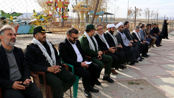 نمایش اقتدار بسیجیان در نورآباد به‌مناسبت هفته بسیج مستضعفین