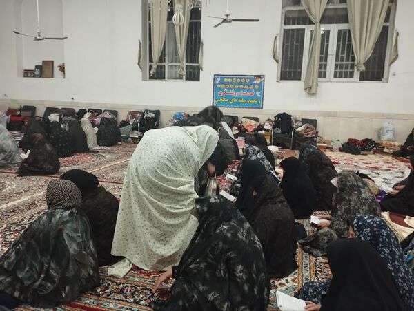 عزاداری شب شهادت حضرت زینب سلام الله علیه در‌ شهرستان خلیل آباد