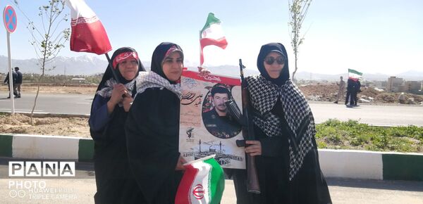 رزمایش جان‌فدای ایران با محوریت فرهنگ امام رضایی در شهرکرد 
