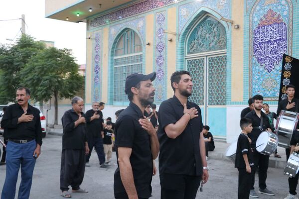 مراسم سالروز شهادت امام حسن مجتبی(ع) در شهر قنوات قم