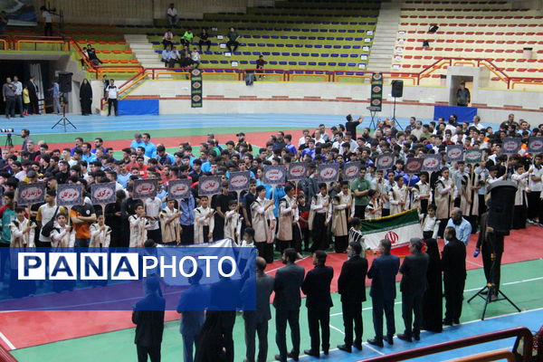 افتتاحیه المپیاد ورزشی سمپاد دانش‌آموزان متوسطه دوم 