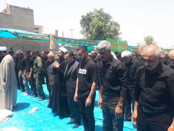 مراسم عاشورای حسینی در امامزاده دلاور آشخانه 