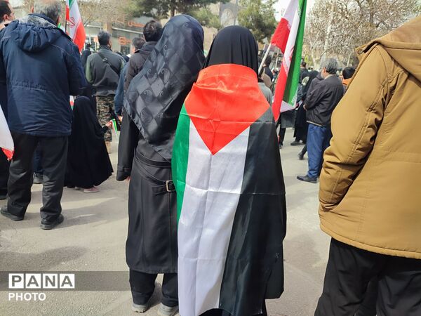 قاب پانا میزبان راهپیمایی روز قدس در شهرستان نیشابور 