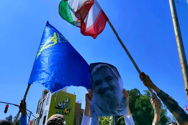 فریاد مرگ بر اسرائیل برای بار دیگر در نجف آباد 
