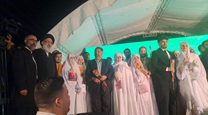 عقد دسته‌جمعی ۵۰ زوج «جان‌فدا» در البرز