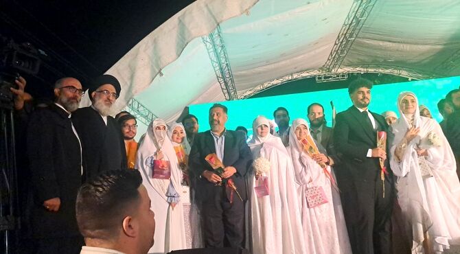 عقد دسته‌جمعی ۵۰ زوج «جان‌فدا» در البرز