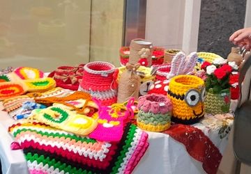  جشنواره صنایع دستی معلولین میناب برگزار شد 