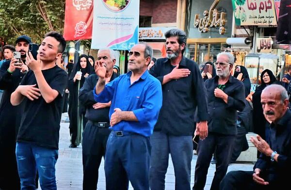 آیین سنتی عزاداری «چهارپایه خوانی» در قم