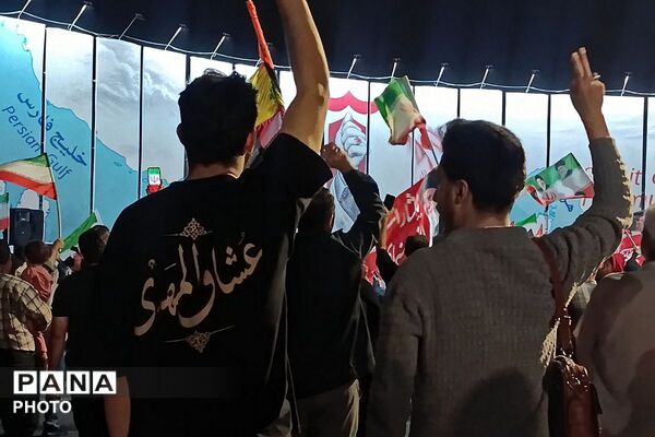 تجمع  مردمی در ملارد به شب 221 رسید 