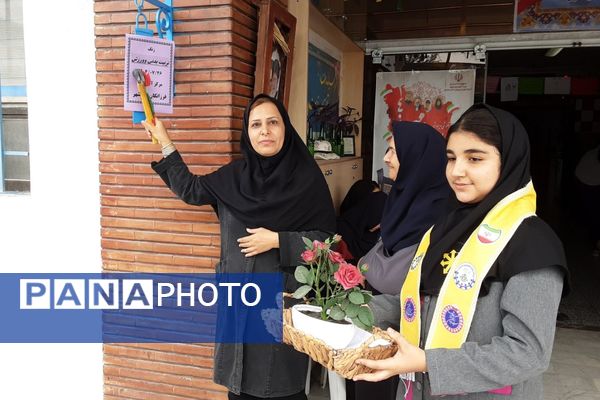 افتتاح سومین المپیاد ورزشی درون‌مدرسه‌ای در دبیرستان فرزانگان قائمشهر